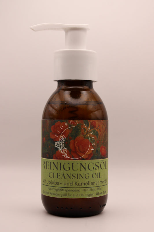 Sanftes Reinigungs- & Abschminköl mit Jojoba & Kameliensamenöl